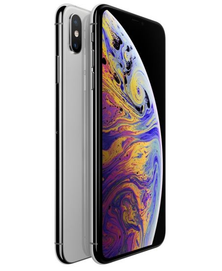 iPhone XS Max 256 ГБ серебристый задняя крышка с камерой и дисплей